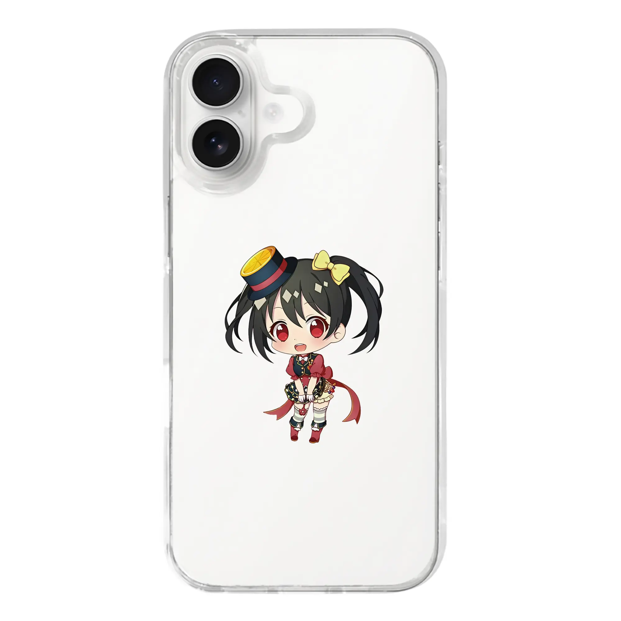 Love Live! グッズ,矢澤にこ - iPhone 17シリーズ 透明スマホケース – 薄型・耐衝撃・精密フィット保護カバー